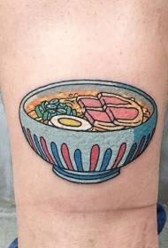 Khoom Noj Ua Si Tattoo Delicious Noodle Tattoo Txawv