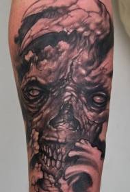 arm brong schei Monster Doudekapp Tattoo Bild