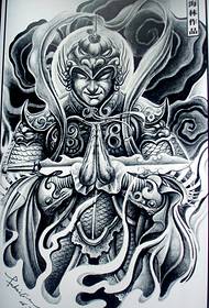un modello di tatuaggio personaggio mitico