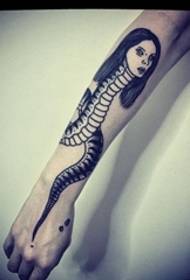 nyeusi rahisi utu line mchoro hila tattoo muundo