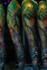 Tatuaggi dipinti Varietà schizzo tatuaggio astratto tatuaggio modello