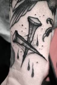 point tattoo tattoo figure 26 group dark system Style of the sting handsome tattoo picture
