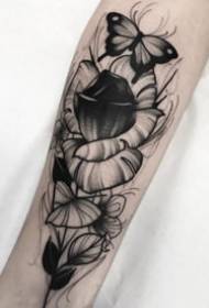 18 dobro izgleda tamno sivi kreativni uzorak tetovaža