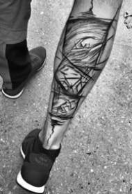 a very nice set of black and gray tattoo designs to enjoy