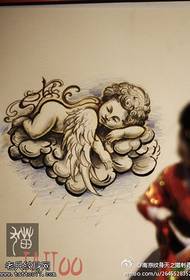 Sketch Little Angel-ga zarb qilingan qo'lyozma rasm