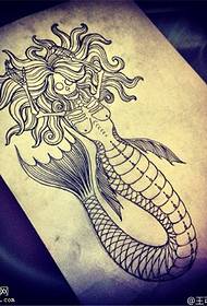 mermaid tattoo manyorerwo mufananidzo