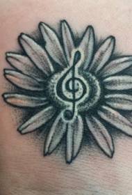 Ingegnoso disegno del tatuaggio con disegno del tatuaggio
