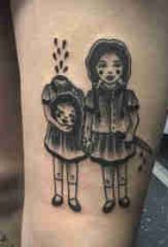Black Gray Tattoo Variety Sketch Tattoo Black Tattoo Sting Tip Pattern