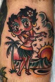 Tattoo Farbe Vielzahl von Farben Tattoo Skizze Tattoo-Muster