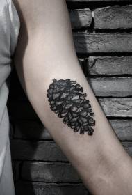 Gaya ukiran hideung corong tato cabe hideung kon