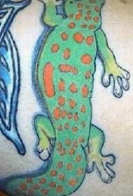 crte boje nogu crtani amfibijski uzorak tetovaže