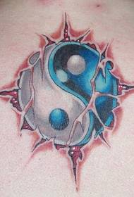 yin ja yang gossip tattoo