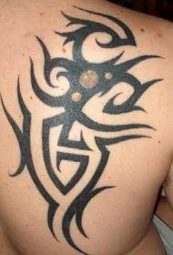 corak tattoo logo kulit hitam kembali