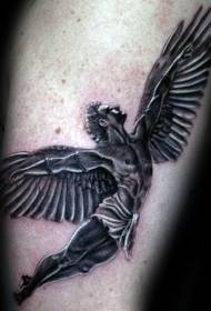 تور الوتنه Icarus د ساده ټاټو ب patternه