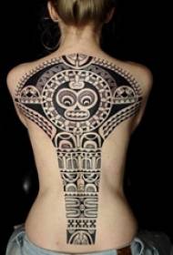 Tribal Totem Tattoo Variety of Simple Line Tattoo Tribal Totem Tattoo Types