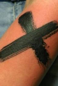 Kruco Tatuaj Ŝablono 10 Religia Stila Kruco-Tatuaj Ŝablonoj