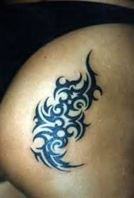 pattern di tatuaggi di tribale neru hip neru