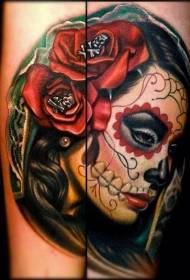 Braccio color dea dea tatuaggio modello