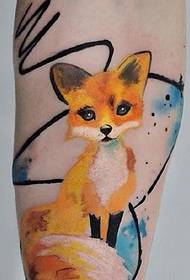 várias tatuagens diferentes de tatuagem de totem em aquarela