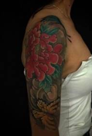 Japannese tatoeëring verskeidenheid geverfde tatoeëring Japannese tatoeëringspatroon