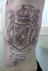 Pola Tattoo Tengkorak Pola Tengkorak
