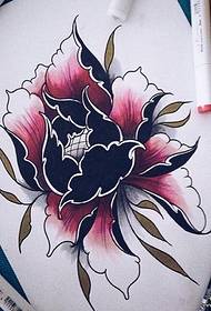 European chikoro peony maruva tattoo tattoo manyore