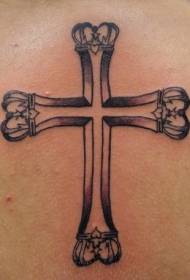 Империја крст црна тетоважа шема