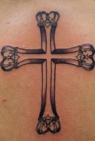Намунаи Empire Cross Tattoo Black Tattoo