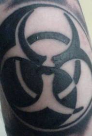 Totem nero simbolo tatuaggio
