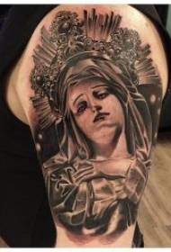 Τα θρησκευτικά μοτίβα τατουάζ διαφόρων Ιησού και τα θρησκευτικά τατουάζ της Παναγίας