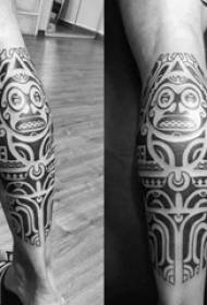 Tribal Totem Tattoo Iba't ibang Simple Line Tattoo Sketch Tribal Totem Tattoo Pattern
