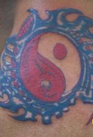 color gossip blood and water cycle tattoo pattern