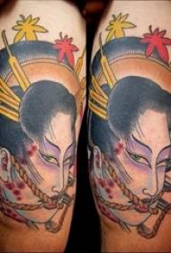 groot oppervlakte geverf eenvoudige lyne Japanese tradisionele tattoo patroon