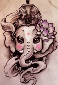 Animal Tattoos - 6 Very Good Tattoos 157018-9 a good-looking Buddha Buddha tattoo painting appreciation