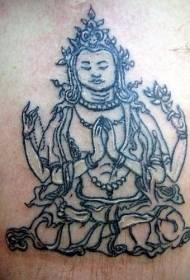 Hindu Vaj tswv Hauj sam Dub Tattoo Txawv