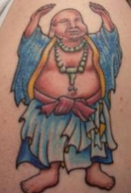 Schëller Faarf Mi Luo Buddha Tattoo Muster