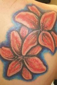 لون الكتف الوردي صور زنبق الوشم