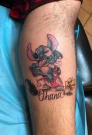 xortan kalemêr wêneyên animeşerê hêşînahî xemilandî wêneyên Stitch Tattoo