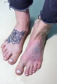 Tattoo wit verskeidenheid klein vars literêre tatoeëring sketse wit tatoeëringspatroon