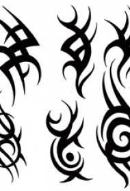 manoscritto totem semplice manoscritto totem minimalista semplice