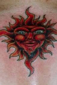 koulè zepòl wouj imaj tatoo limyè umanize
