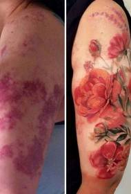 birthmark tattoo hè un modellu creativo di tatuaggio di marchio di treccia