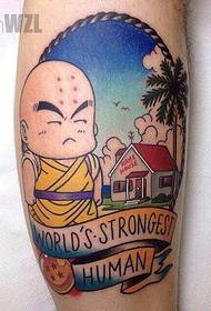 Dragon Ball Cute Xiaolin Tattoo Pattern