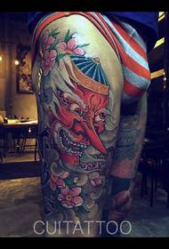 Gambero sulla coscia 158686-Bramatic tatuaggio sul petto