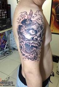 Arm wie Tattoo-Muster 158528-Bein-Prajna-Tattoo-Muster