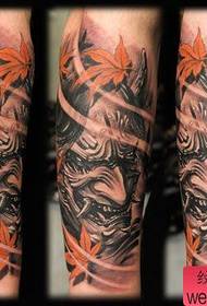 un modello di tatuaggio prajna molto feroce