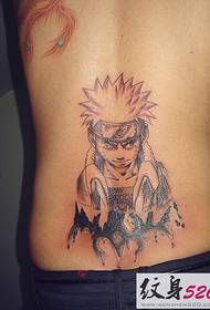 Naruto téma tetoválás