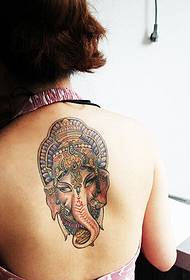 női hátsó személyiség divat, mint Isten tetoválás mintás kép