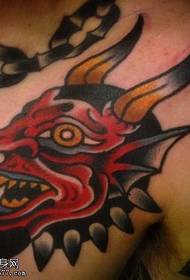 Motivo del tatuaggio Prajna sul retro