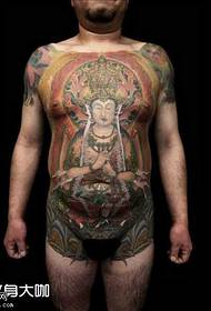 Uzorak tetovaže trbuha Guanyin